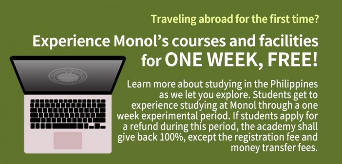 Chương trình học thử nghiệm một tuần – chỉ có tại MONOL
