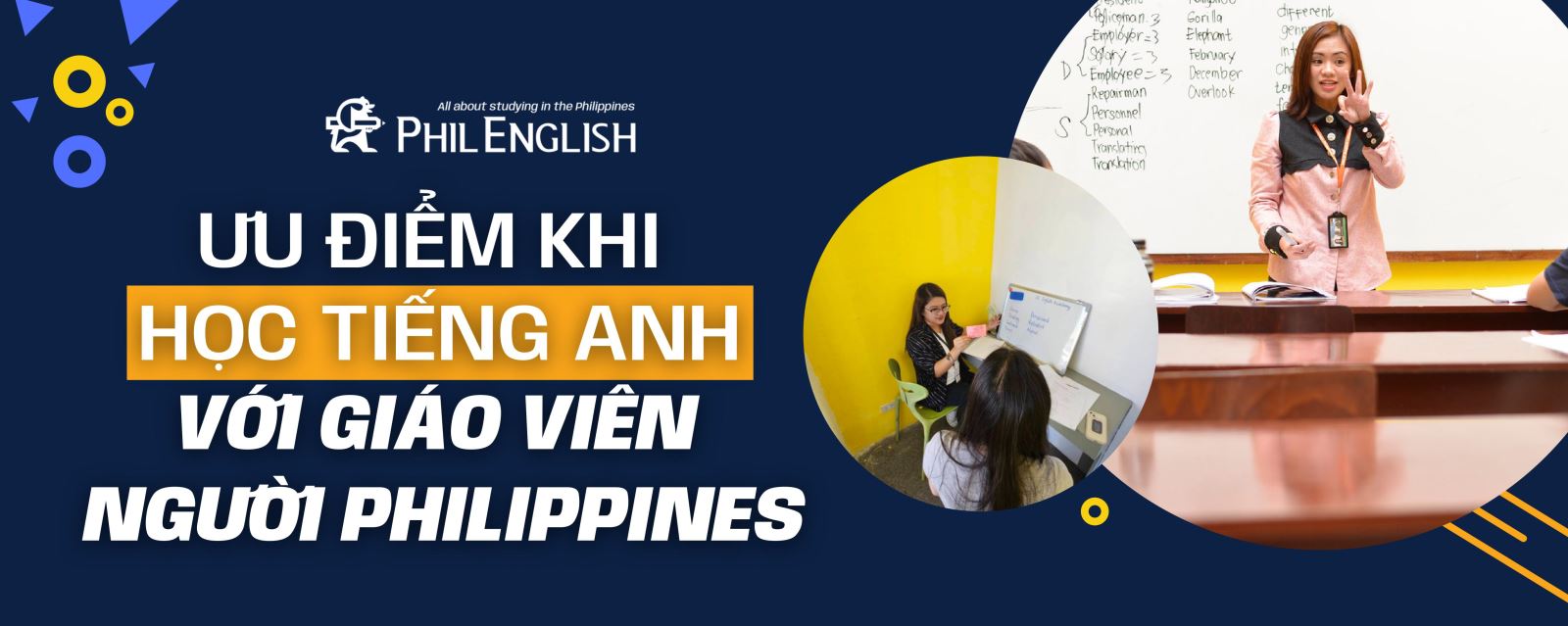 Ưu điểm khi học tiếng Anh với giáo viên Philippines