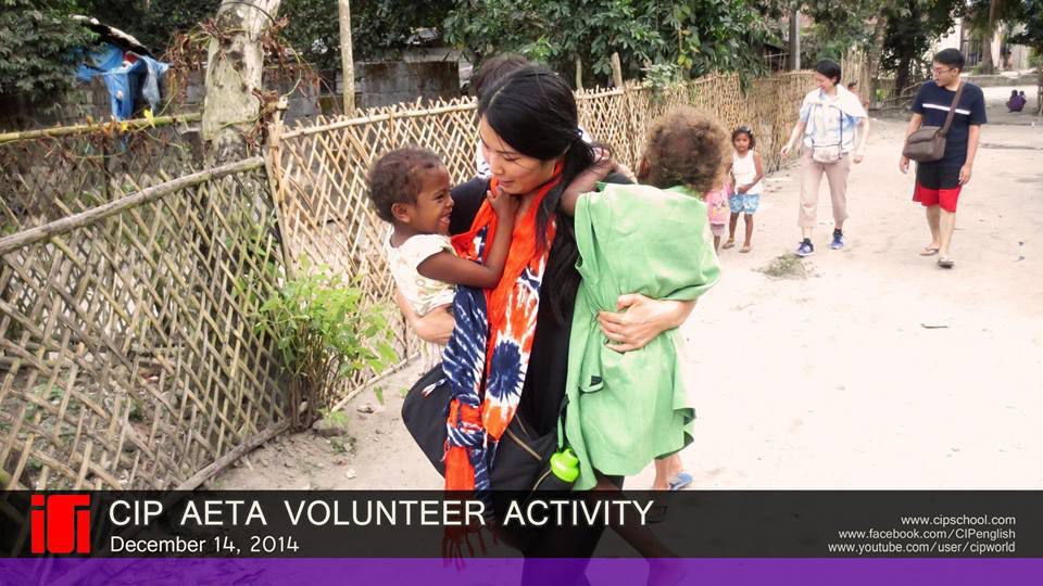 Hoạt động tình nguyện AETA vào ngày 14/12/2014 của trường Anh ngữ CIP.