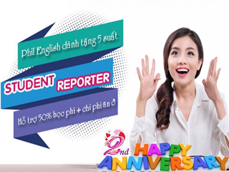 Học bổng Student Reporter lớn nhất năm 2016