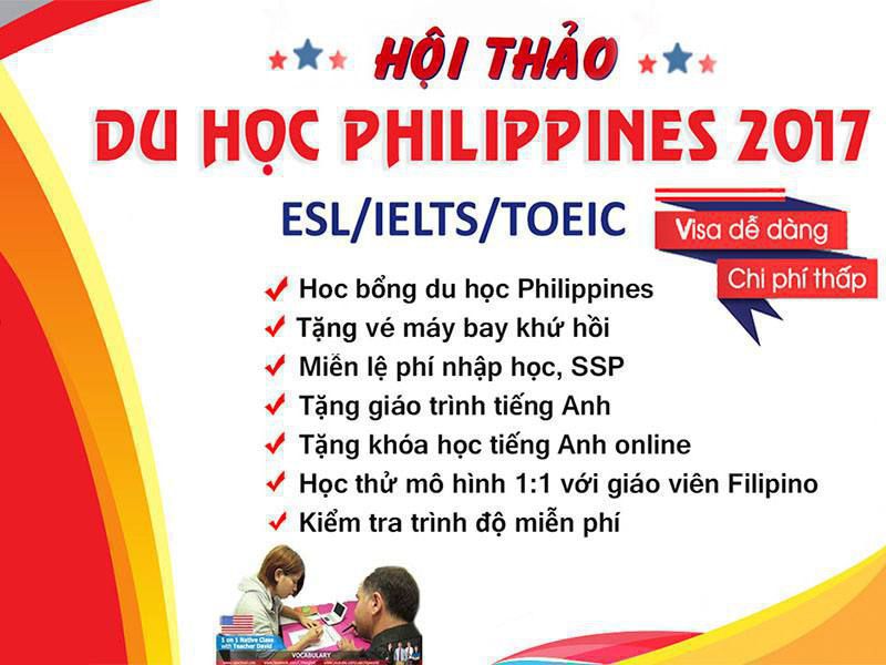 Phil English tổ chức hội thảo du học Philippines lớn nhất tại Việt Nam