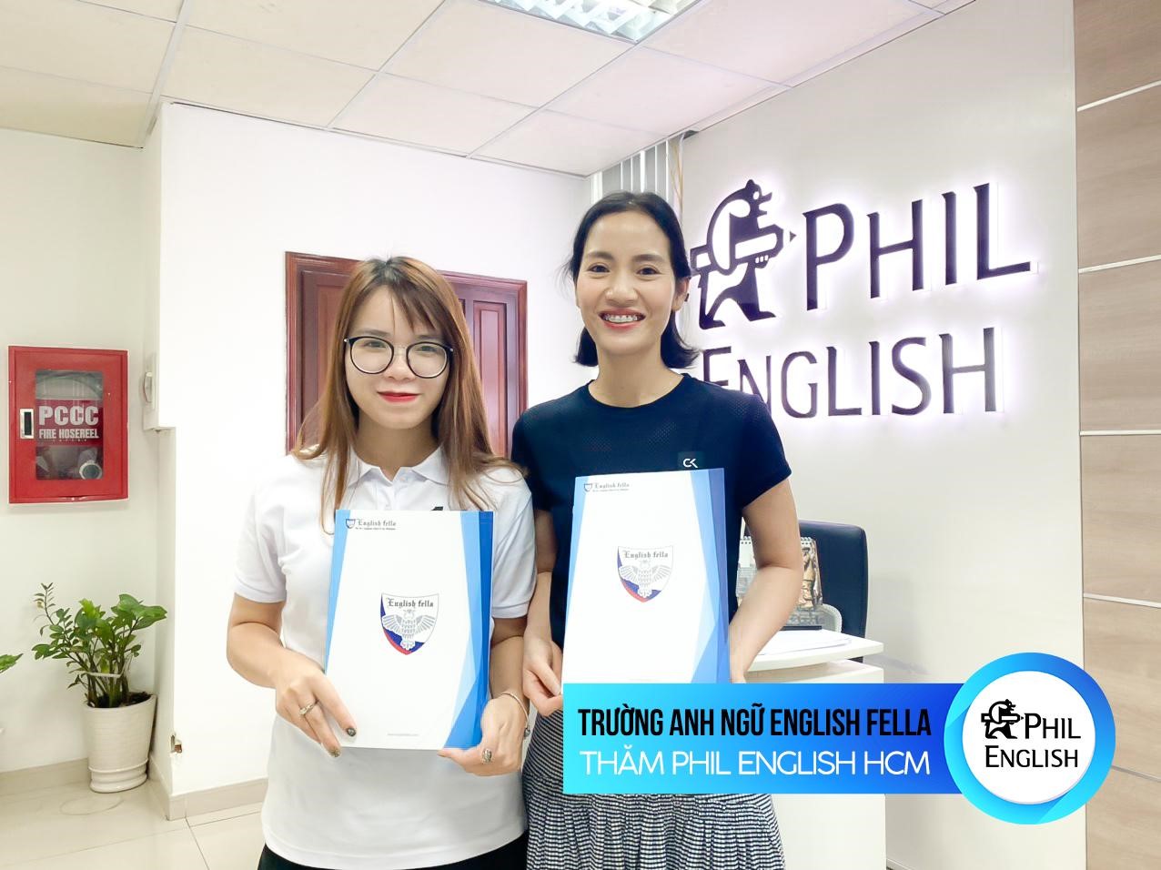 Phỏng vấn quản lý English Fella nhân chuyến công tác tại Hồ Chí Minh tháng 11/2019
