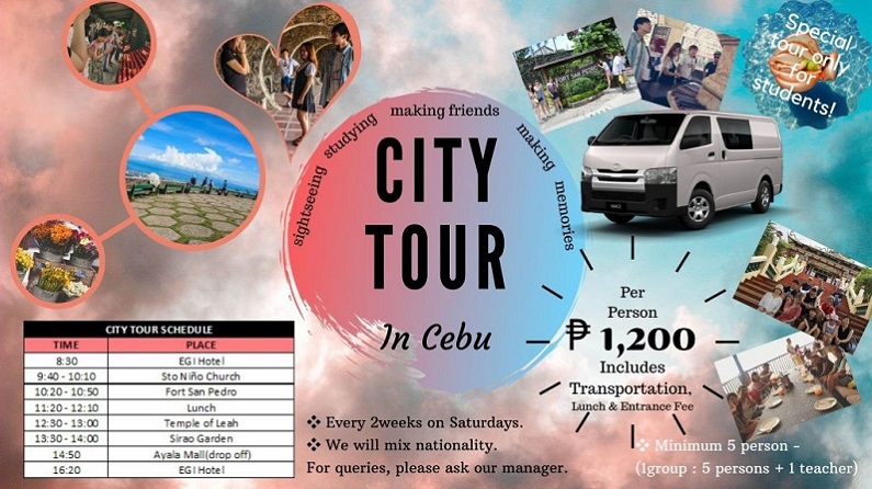 Khám phá tour tham quan tại thành phố Cebu (City tour in Cebu)