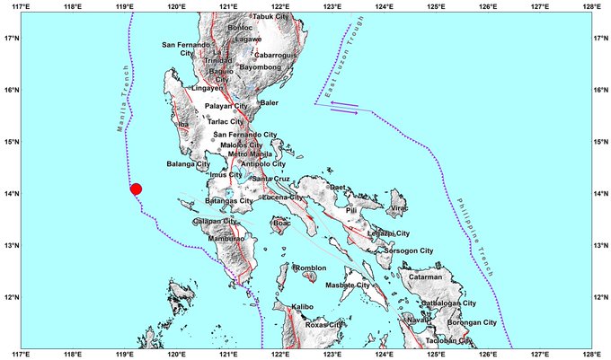 Phản hồi của các trường về trận động đất tại Philippines vào ngày 22/04/2019