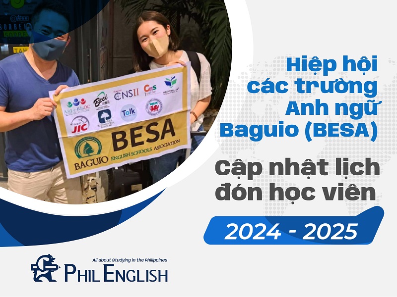 Lịch đón học viên BESA 2024 - 2025