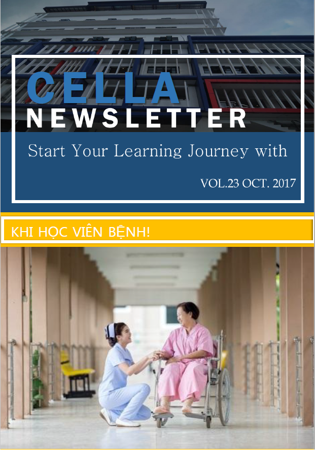 Bản tin trường Anh ngữ CELLA tháng 10 năm 2017