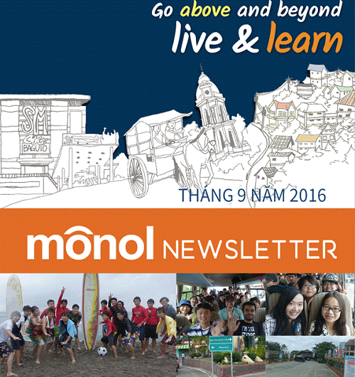 Bản tin MONOL tháng 9 năm 2016