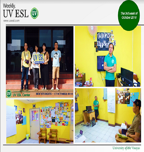 Bản tin UV ESL tuần 03 tháng 10 năm 2016