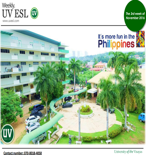Bản tin UV ESL tuần 03 tháng 11 năm 2016