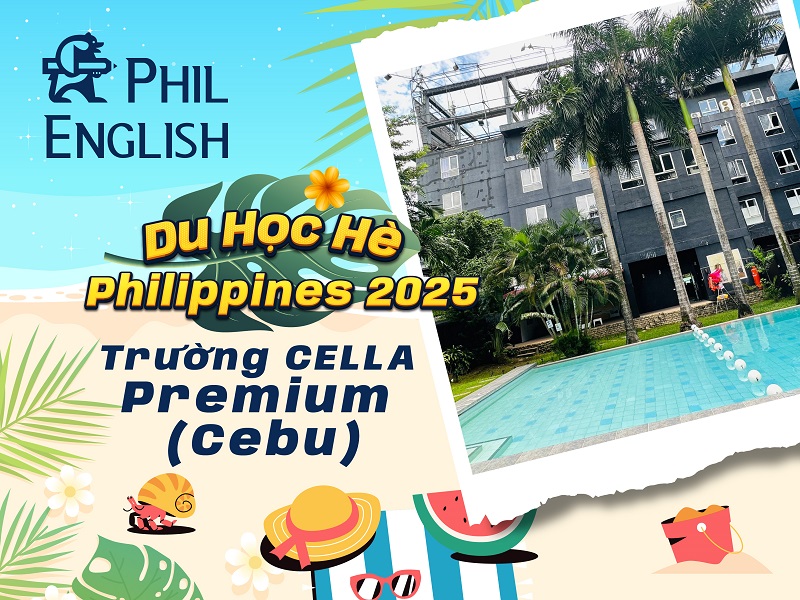 Du học hè Philippines - Trường CELLA Premium (Cebu)