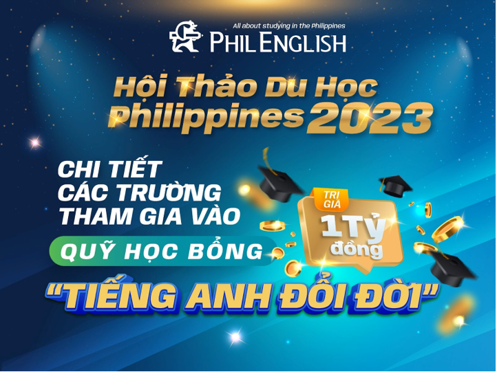 Danh sách trường tham gia hội thảo du học Philippines 2023