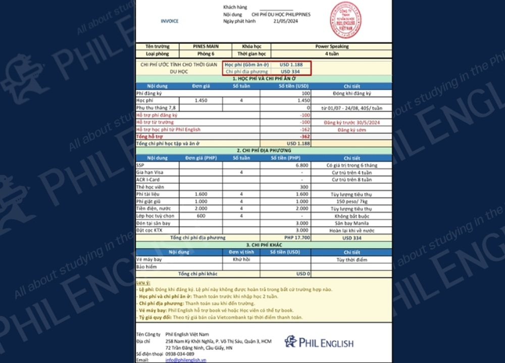 bao-gia-mau-chi-phi-du-hoc-tieng-anh-ngan-han-tai-philippines