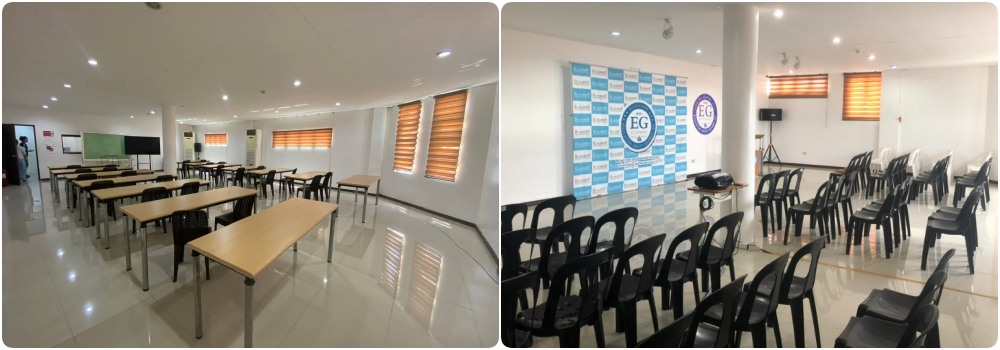 Phòng học lớn tại trường EG