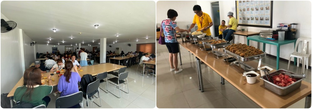 Nhà ăn tại trường EG